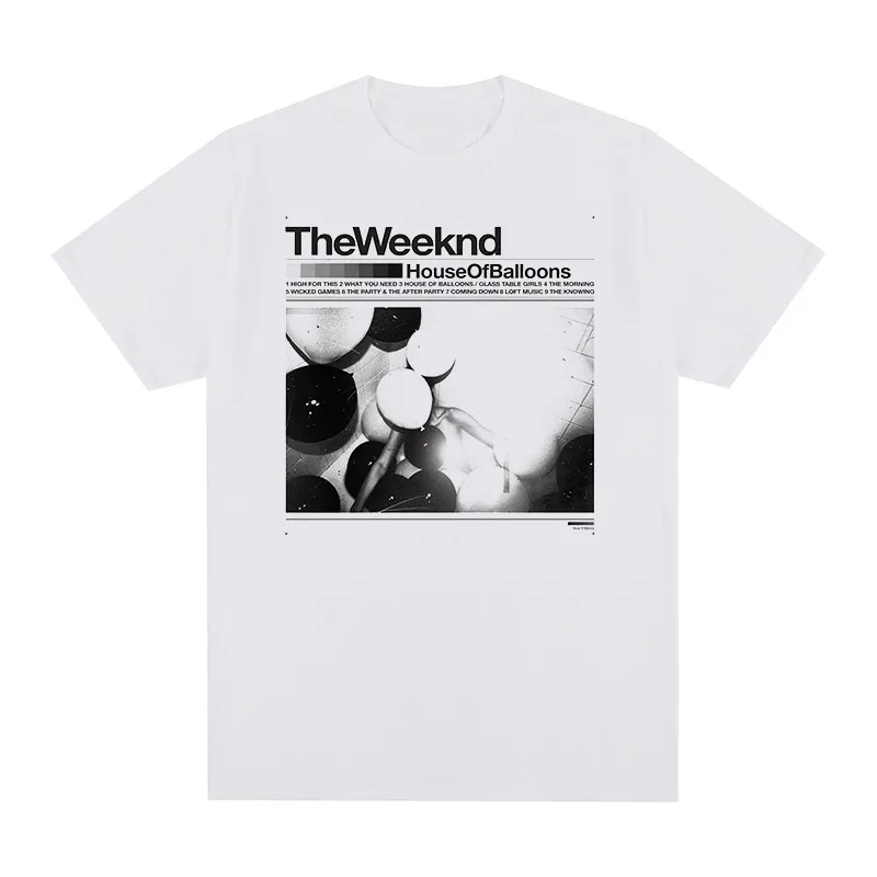 

The Weeknd 90s T shir Men Fashion Letter Print T shir Vintage t-shirt Retro Graphic Cotton T shirt New TSHIRT Womens tops
