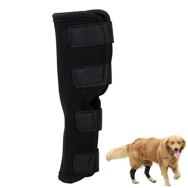 

Регулируемые Наколенники для питомцев, поддержка колена для собак при травмах ног, восстановление коленей, обертывание суставов, дышащая конструкция для собак, Поддержка здоровья