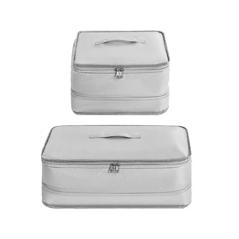 

Packing Cubes Closet Travel Bag Organizer With Three Divided Compartments Wardrobe Set Clothes Storage Bag SpaceSaving Accessory