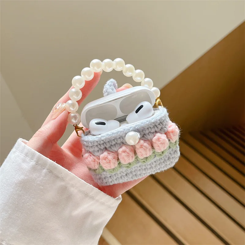 Жемчужная Сумка-тюльпан чехол для наушников защитный самостоятельной сборки