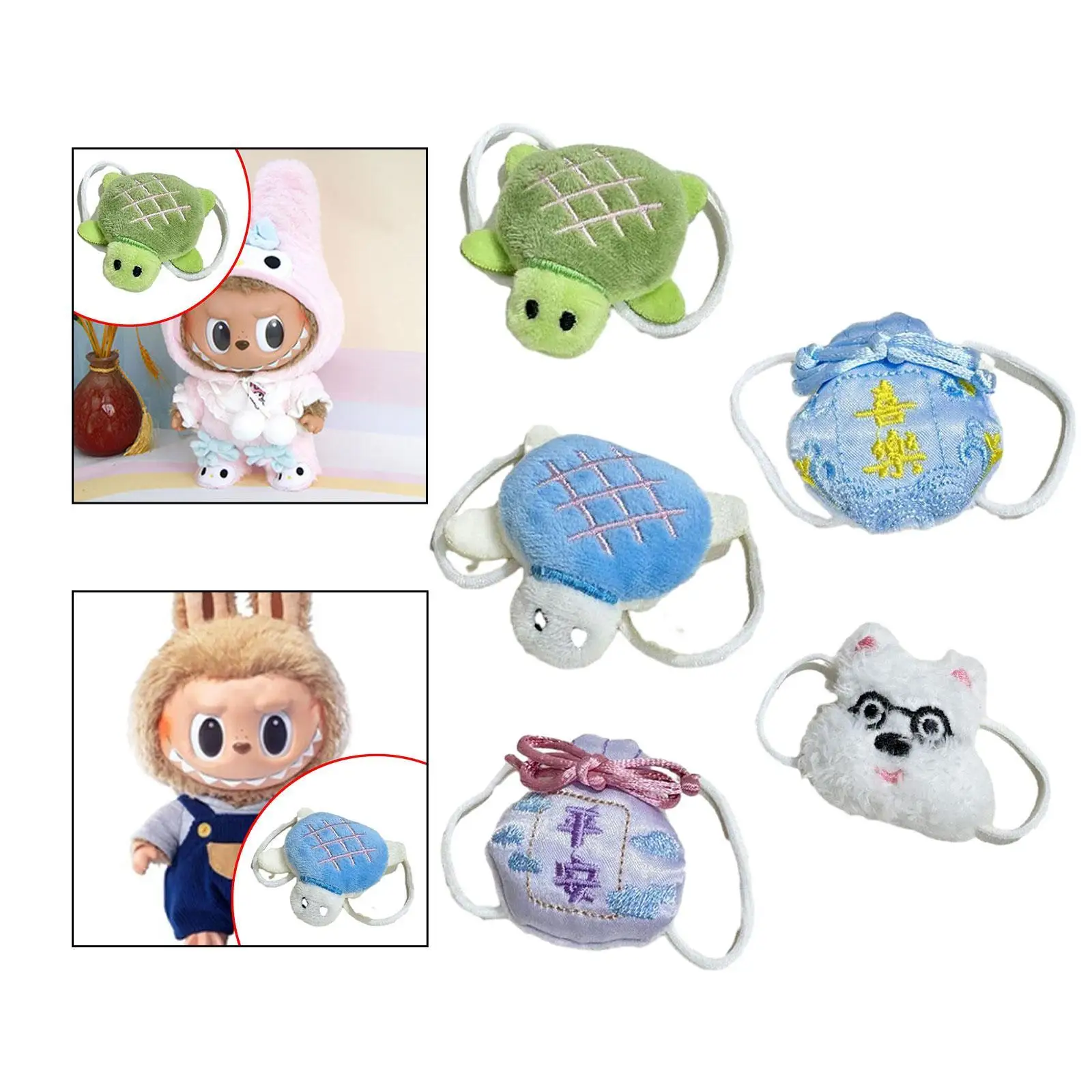 Плюшевая кукла рюкзак для куклы милый подарок девочки сумка-тоут костюмы мягкая