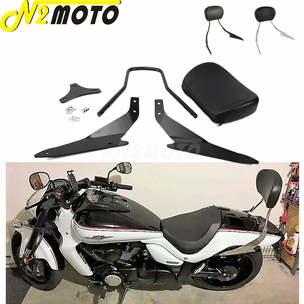 

For Suzuki Boulevard M109 M109R2 Boss Motorcycle Detachable Sissybar Sissy Bar w/ Pad For M109R M109RZ Limited Edition 2006-2019