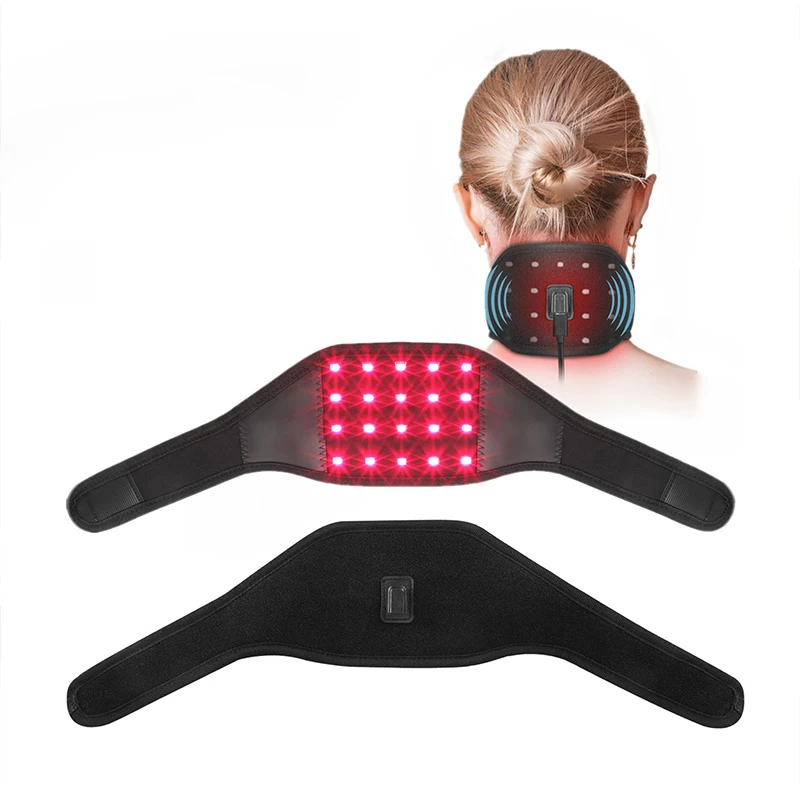 

Red Light Therapy Belt Relief Massage Device Heating Pain Relief For Back Shoulder And Neck Pain Pillow Neck And Shoulder Pain
