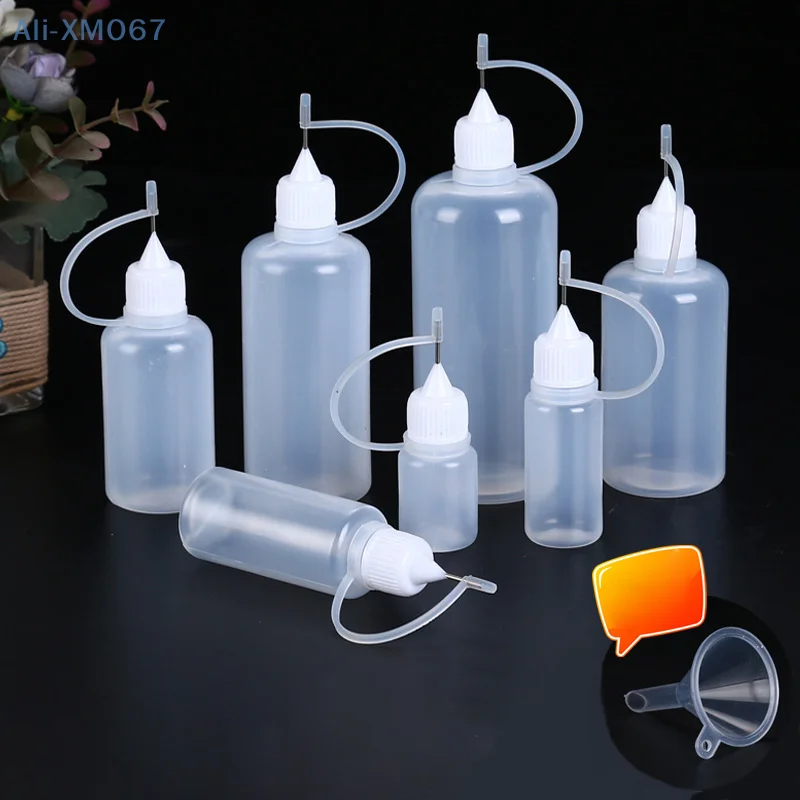 2/5 шт. 5 мл 10 20 30 50 60 100 полиэтиленовая пластиковая бутылка с сожимаемым