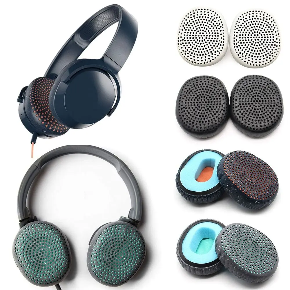 Мягкие кожаные амбушюры Ambush для беспроводных наушников Skullcandy Riff прочный