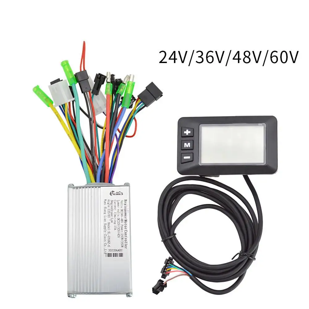 24/36/48/60v G51 Instrument Controller Set Lcd Display High Temperature Resistant Scooter Electric Bike Accessories