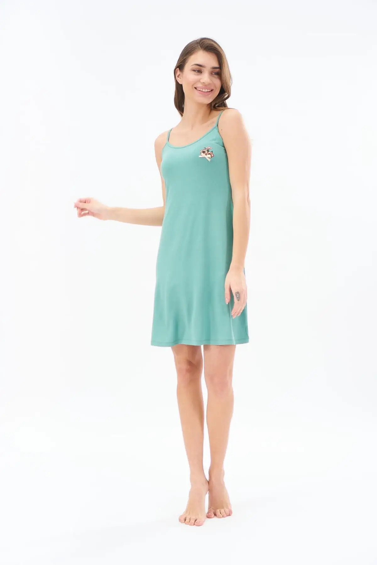 

Women Nightgown Rope Strap New Summer Night Dress Female Sleepwear Nightwear Nightwear Nightwear Nightwear