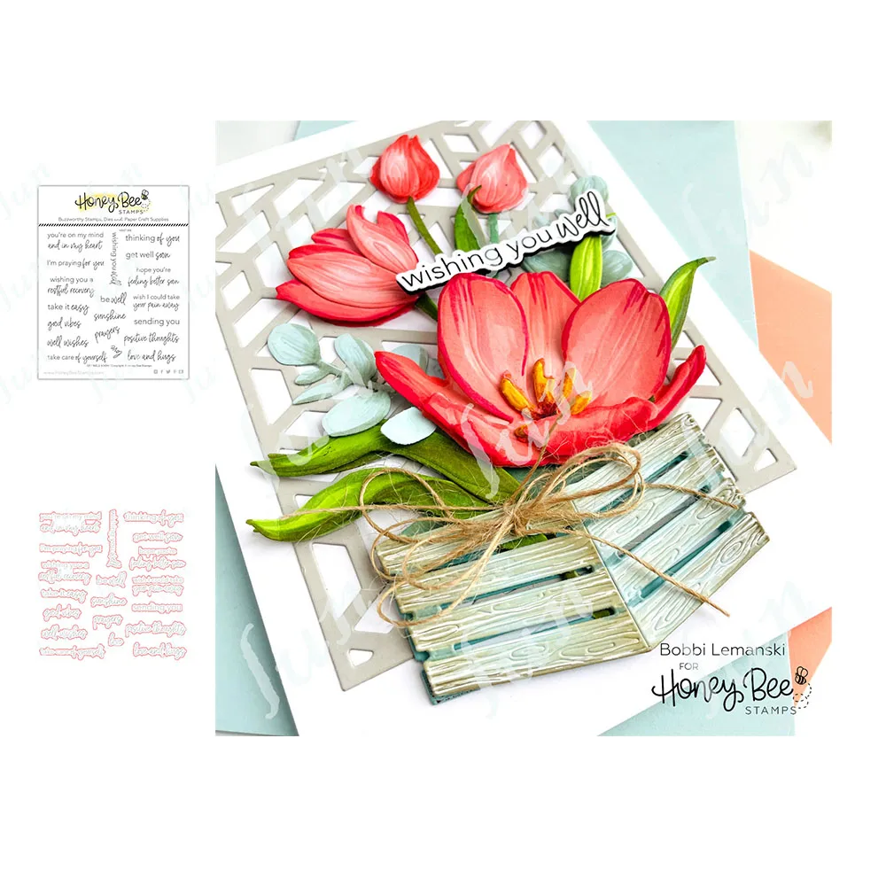 

Newest Get Well Soon Metal Cutting Dies Stamps for Diy Scrapbooking Maker Photo Album Template Hot Sell Handmade Decoration Mold