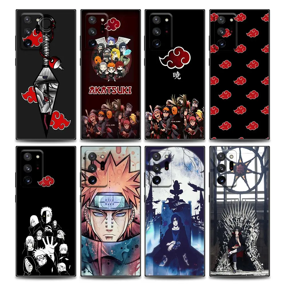 

Naruto Akatsuki Itachi Uchiha Pain Phone Case for Samsung Note 8 Note 9 Note 10 M11 M12 M30s M32 M21 M51 F41 F62 Soft Silicone