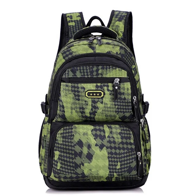 

Laptop Backpack Kids School Bags for Teenagers Boys Girls bags camouflage Printing waterproof Backpacks Satchel