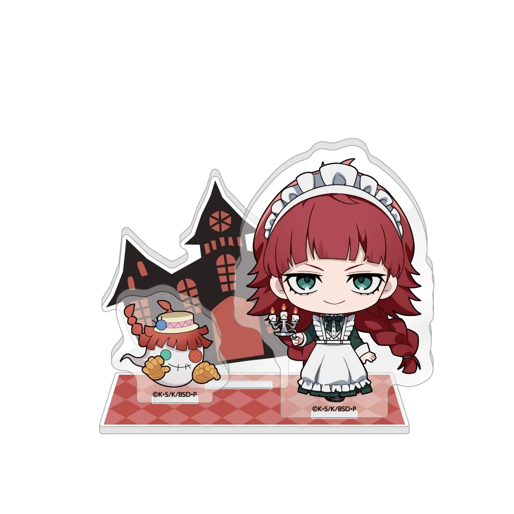 Акриловая подставка с двойными аксессуарами по аниме Bungo Stray Dogs, 10 см, Дазай Осаму, декор ко Дню матери для рабочего стола, брелок (art.: 3920da55575e4) - 3920da55575e4