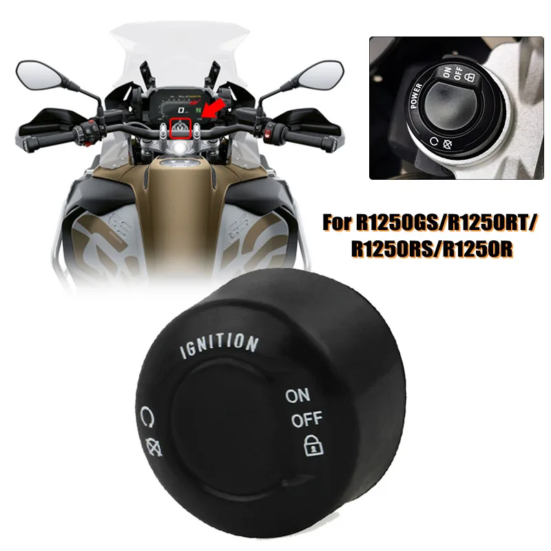 

For BMW R1250GS R1250 GS LC ADV Adventure R1250R R1250RS R1250RT 2019-2022 One-key Start Switch Protective Cover Motorcycle