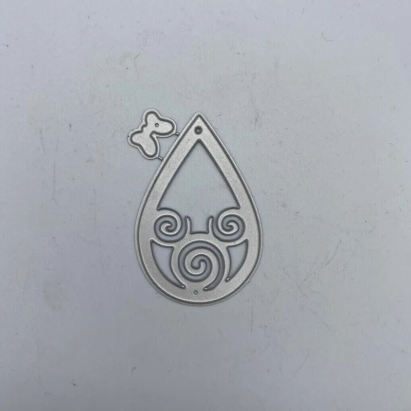 

Metal Cutting Dies Bow drop for DIY Scrapbooking Photo Album Decorative Embossing Paper Card Crafts Die Cut