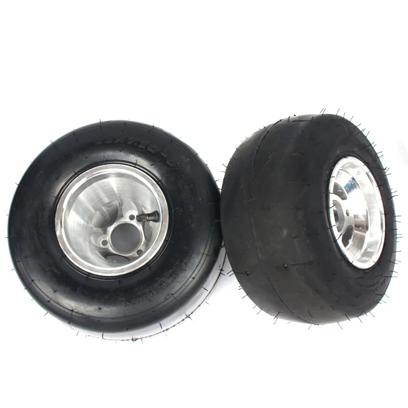 

KARTING wheel tire front 10x4.50-5 rear 11x7.10-5 with 5 inch aluminium alloy hub for GO KART ATV UTV Buggy