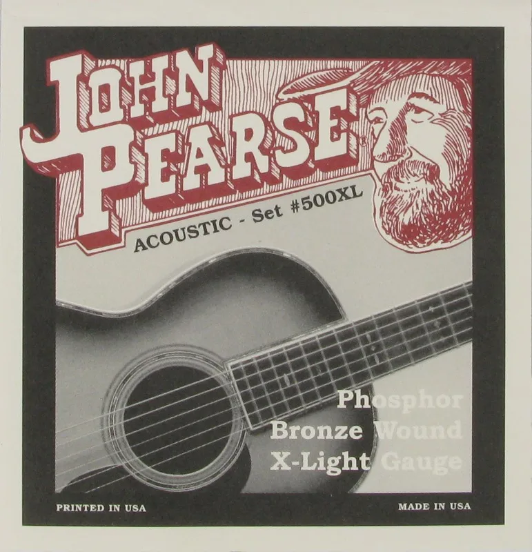 

Струны для гитары John Pearse бронзовые для акустической, доступны все 10 моделей