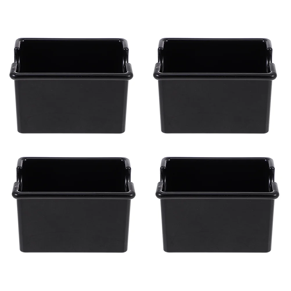 

4pcs Sturdy Multipurpose Coffee Station Organizer Tea Boxes Sugar Bag Storage Boxes for Coffee Shop