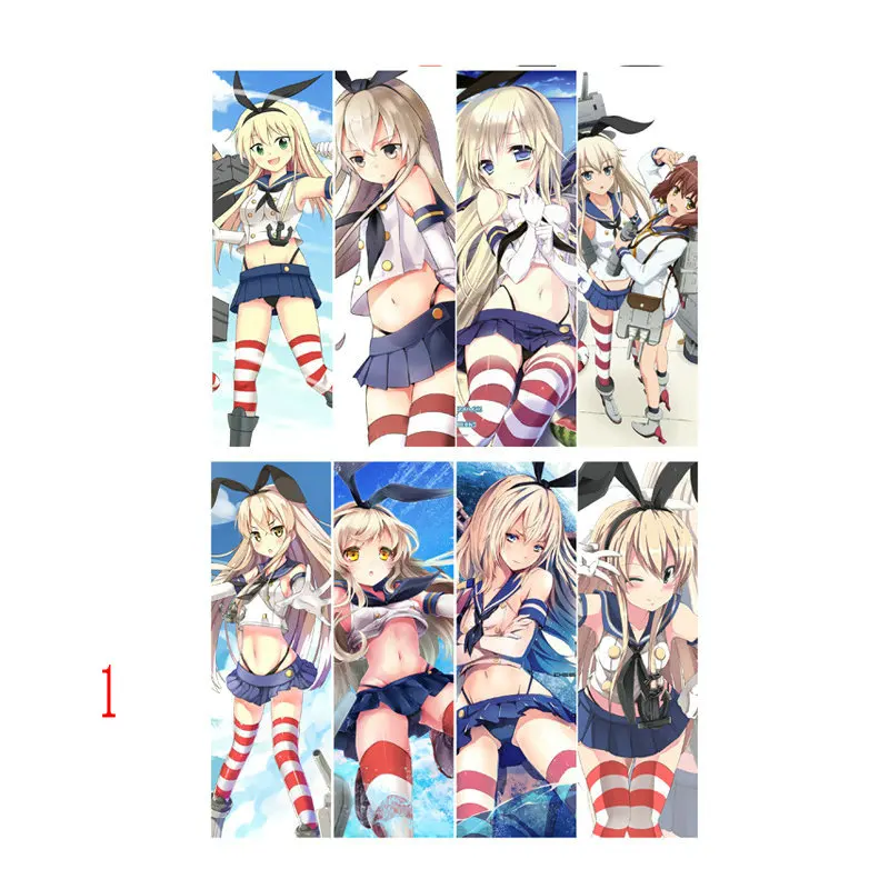 

Kantai Collection: KanColle Zoku-hen KanColle Movie Anime Bookmarks Waterproof Transparent Plastic Bookmark Book Marks