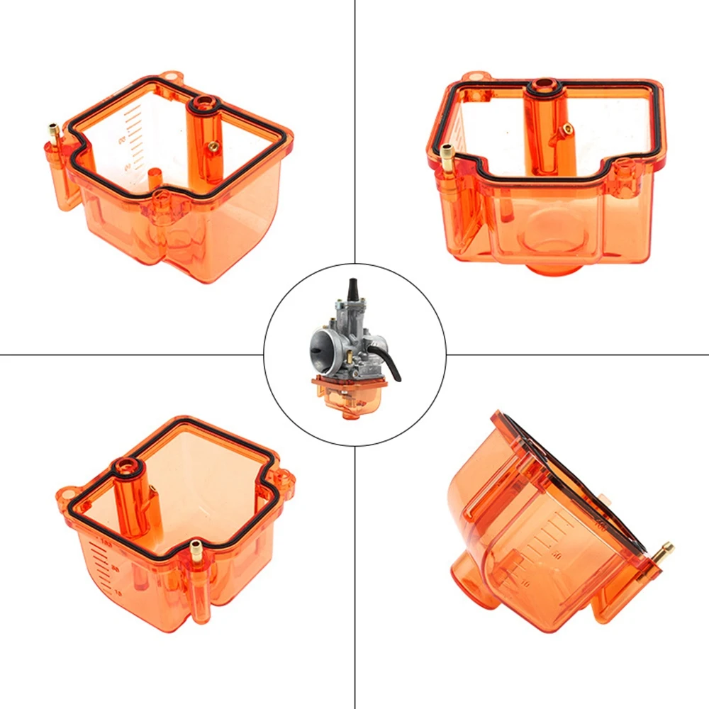 Карбюратор для мотоцикла прозрачная фоторамка чехол KEIHIN PWK KOSO 28-34 мм оранжевый