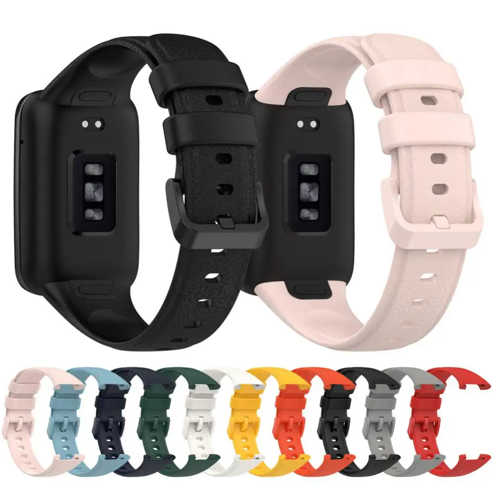 

Replacement Strap Multi-color Breathable Band Accessories Watchband Correa Waterproof Wristband For Mi Band 7 Silicone Strap