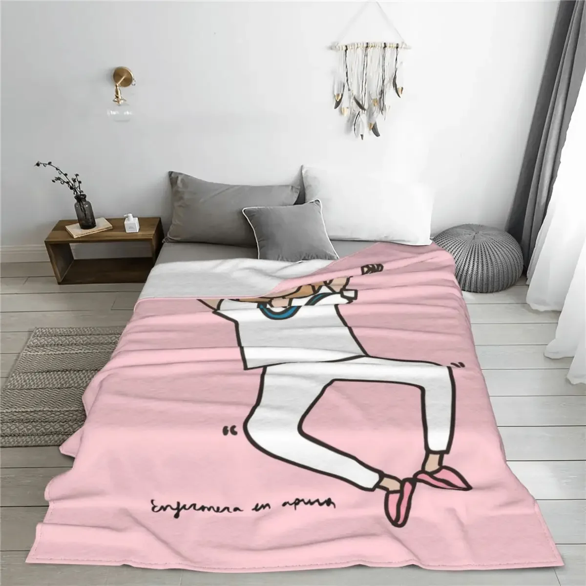 Одеяло для врача или медсестры Фланелевое мягкое одеяло сна в полудни отдыха