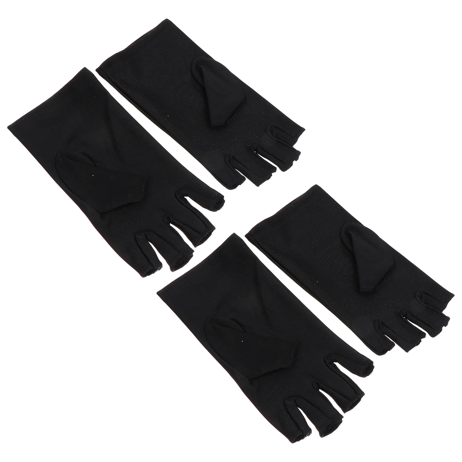 

Ice Silk Half Finger Gloves Portable Breathable Anti-UV Cycling Bike Lace Fingerless