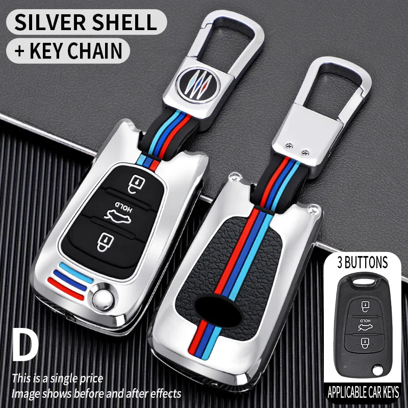 

Car Key Case Cover Holder For Kia Sportage Rio 3 Soul Optima Ceed Pro K5 K2 Pride For Hyundai I20 I30 Ix20 Ix35 Elantra Accent