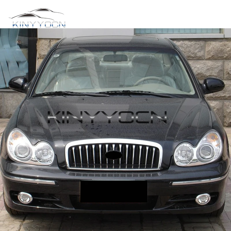 Решетки для Hyundai Sonata 2003 04 05 06 07 08 09 10 Решетка переднего бампера