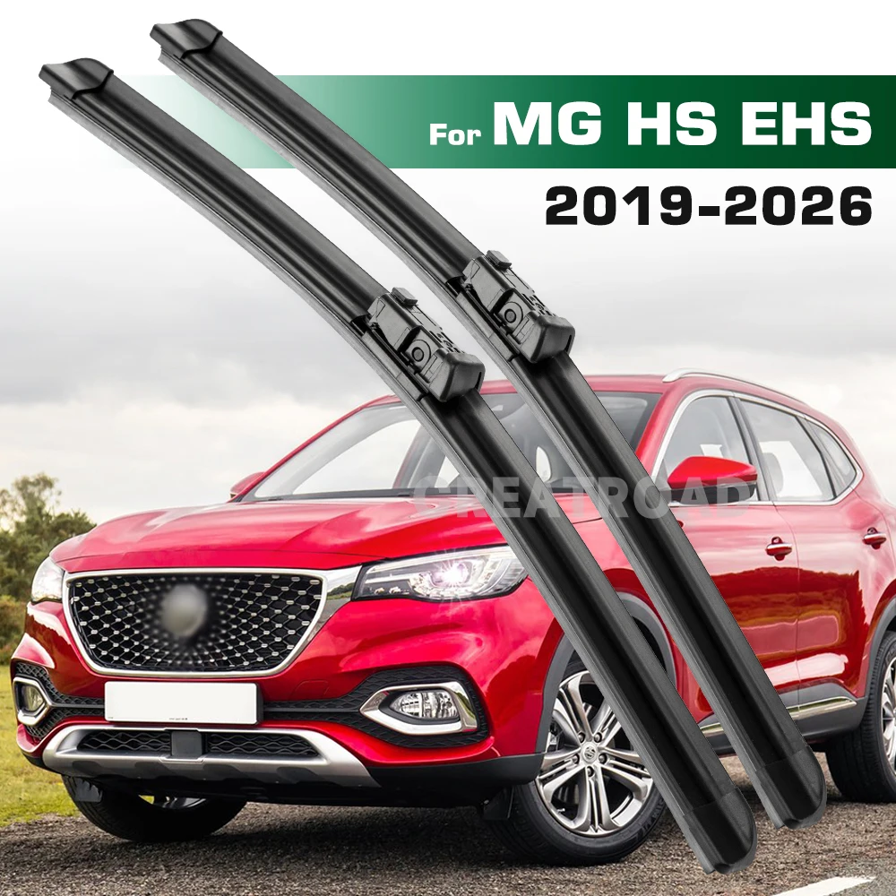 Фото Комплект передних дворников GREATROAD (левый и правый) для MG HS MGHS EHS 2019-2026, щетки для лобового стекла 24