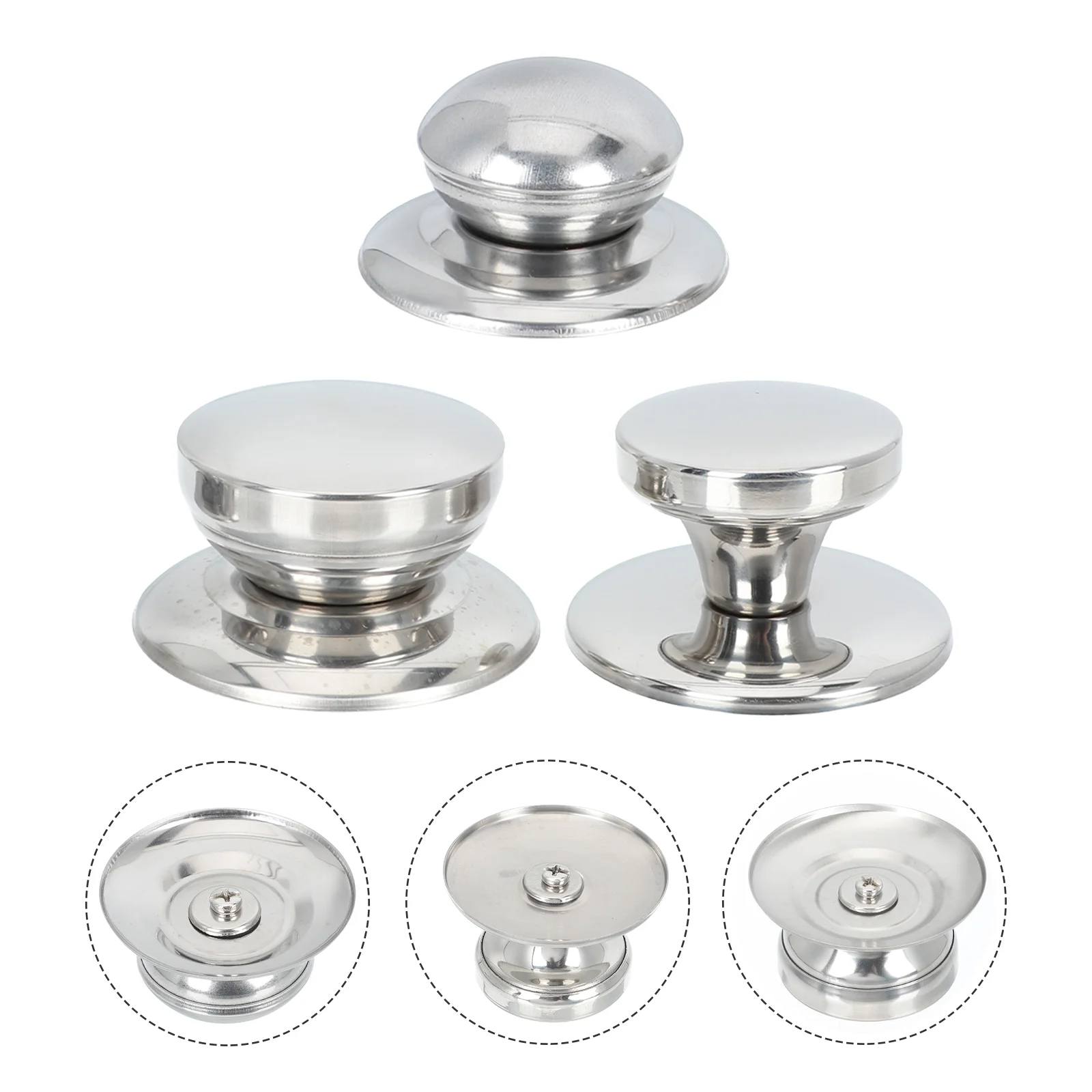

Lid Pot Knob Handle Cover Replacement Pan Grip Saucepan Handles Knobs Holding Kitchen Kettle Casserolecookware Anchor Lids