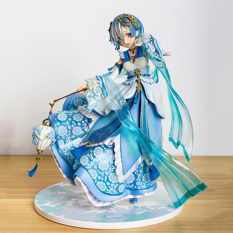 

Ф: NEX Re:Zero сексуальная девушка Рем ханьфу масштаб 1/7 ПВХ экшн-Фигурки игрушки Аниме сексуальная фигурка Модель Кукла подарок