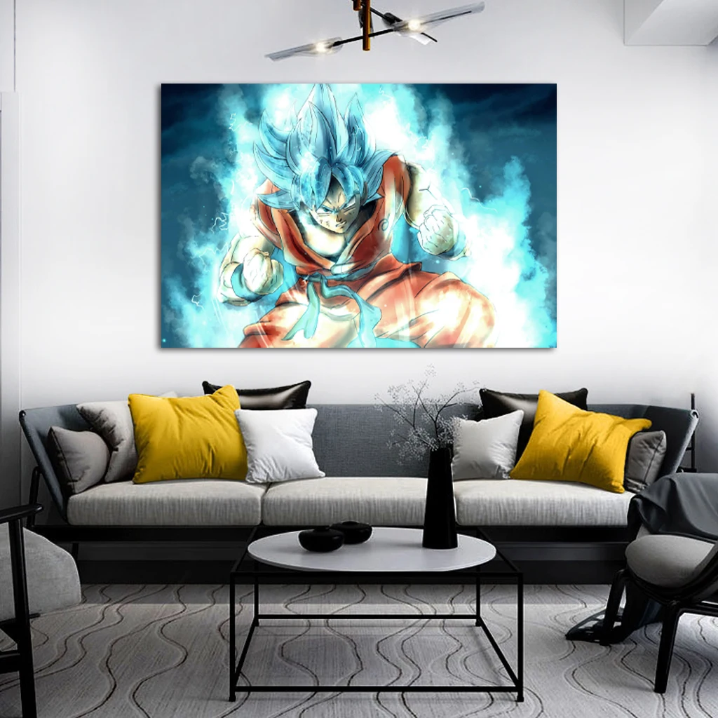 

Anime Dragon Ball HD Prints Home Decor Japanese Anime Canvas Poster Painting Wall Dragon Ball Art Modular Picture Living Room