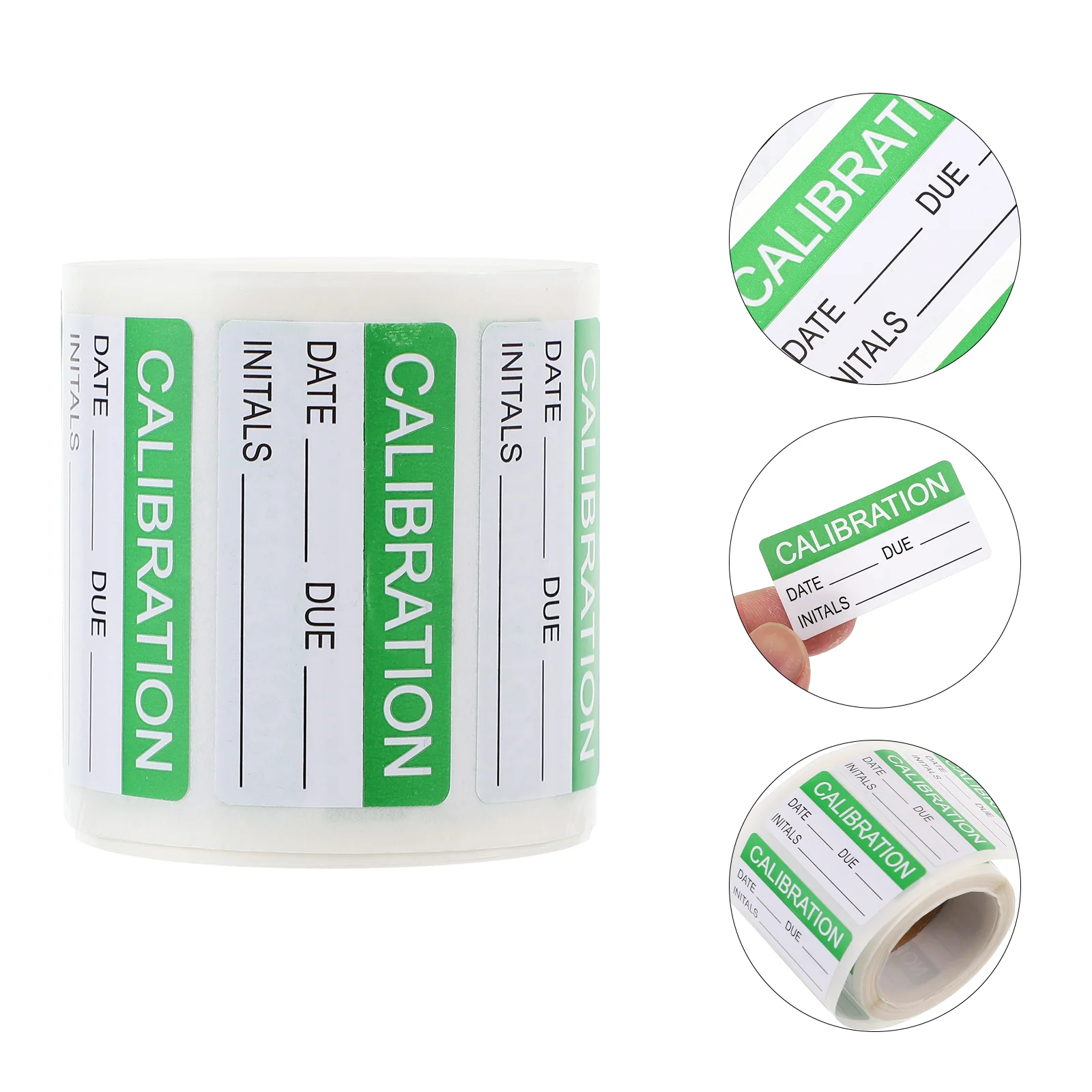 

Calibration Label- Green Label Self Laminating in Cover Book Stickers Label Quality Control Adhesive Stickers
