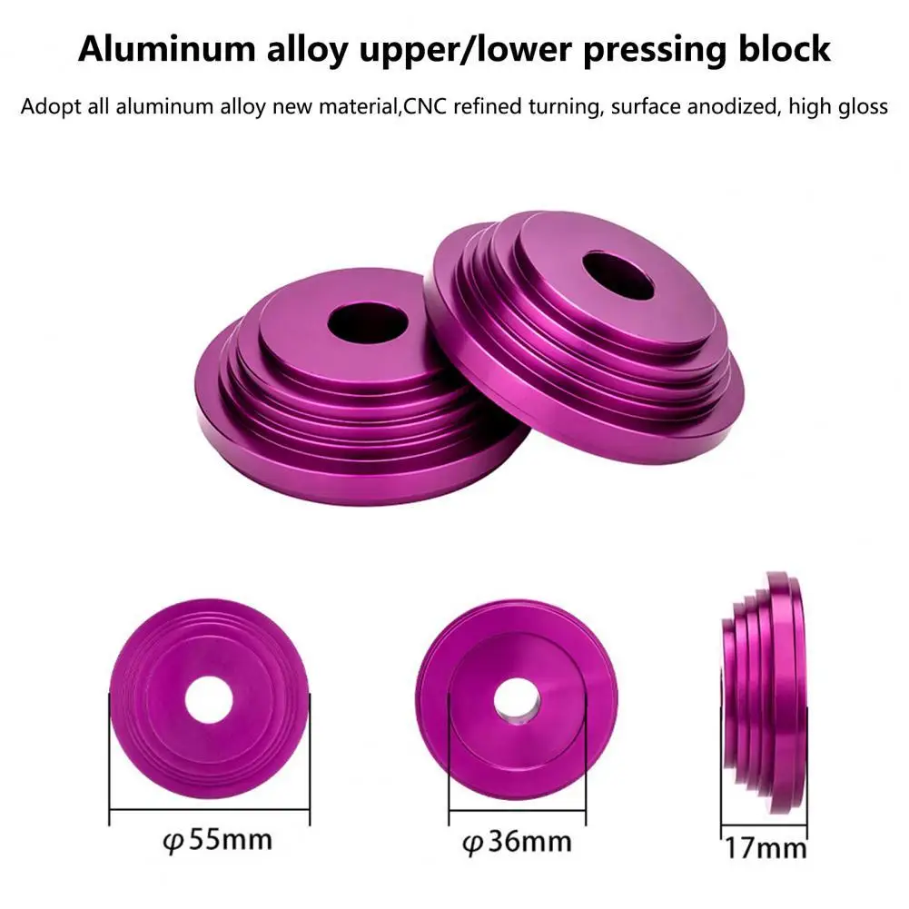 

Practical Headset Press-in Tool Good Toughness Lightweight Bottom Bracket Remover Bike Accessories Bracket Press-in Tool
