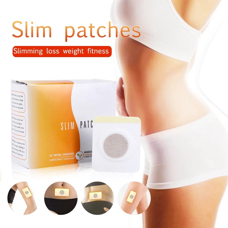 

10/30pcs Chinese Medicine Weight Loss Navel Sticker Magnetic Slim Detox Adhesive Sheet Fat Burning Slimming Diets Slim Patch Pad