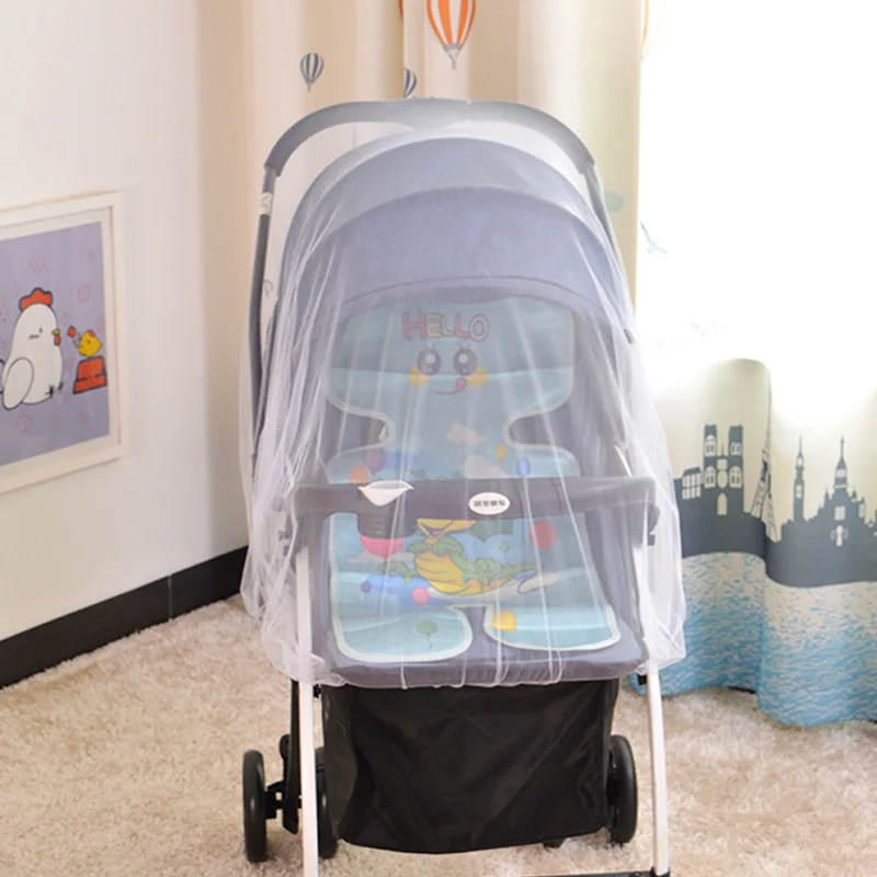 

Summer Baby Stroller Mosquito Net Pushchair Cart Insect Shield Net Mesh Safe Infants Protection Mesh Cover Baby Stroller Accesso