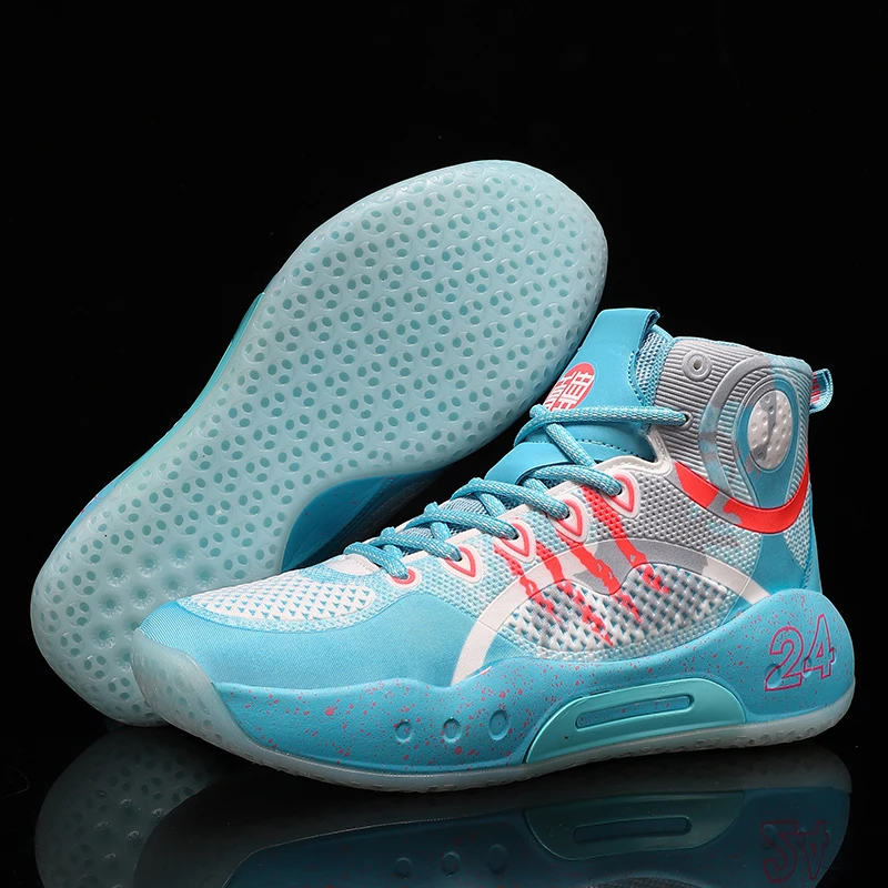 

Супер крутые мужские и женские баскетбольные технические высококачественные баскетбольные ботинки для мальчиков противоскользящая трени...