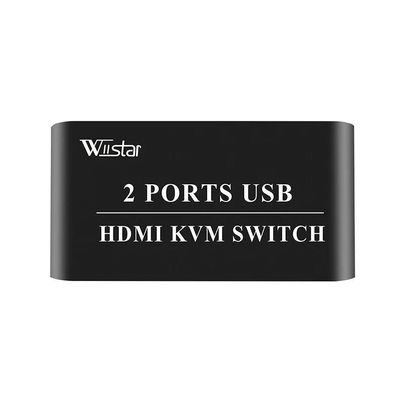 Квм-переключатель HDMI, селектор видео, переключатель HDMI, 2x 1/4x1, совместное использование USB 2,0, монитор, мышь, клавиатура для компьютеров и ноутбуков, 2/4 шт.