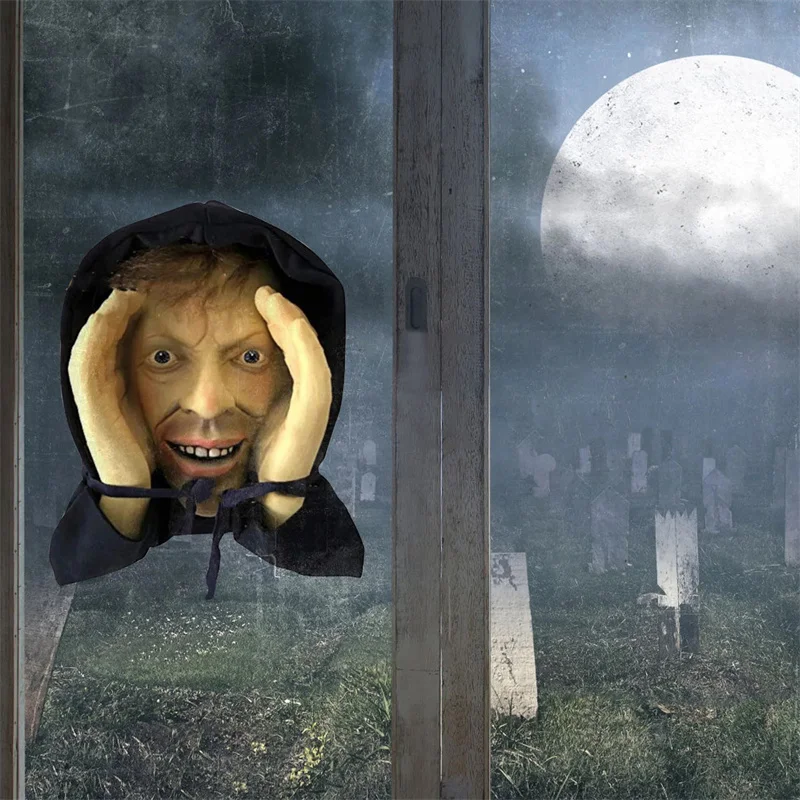 Страшный Peeper Freak украшение на Хэллоуин страшный розыгрыш окно наклейки