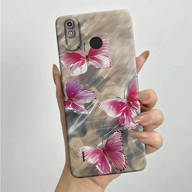 Для Tecno Spark 4 Lite чехол Pop 3 Plus KC8S силиконовый мягкий для телефона с милым окрашенным