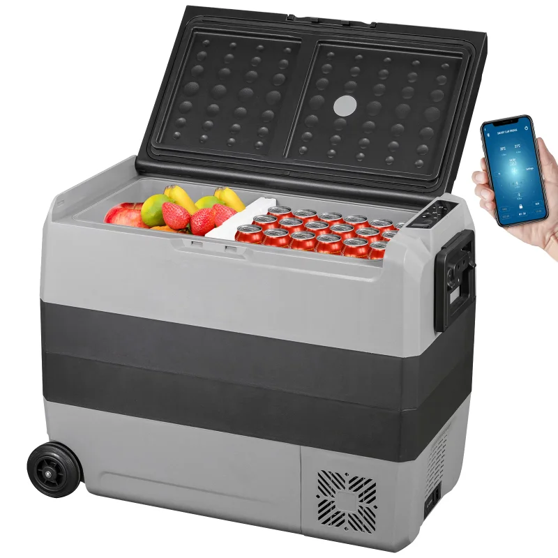 

12 Volt Car Refrigerator Portable Freezer 63Qt Dual Zone with APP Control