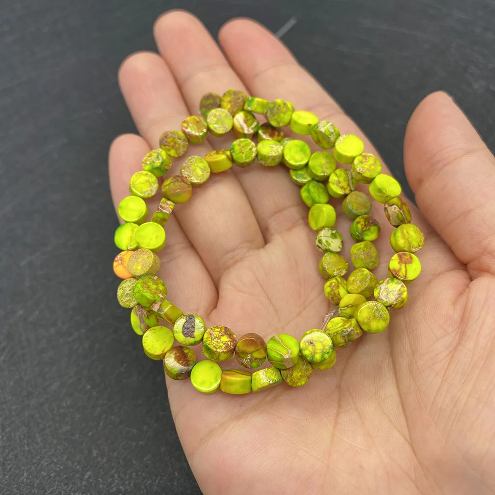 Натуральный камень Императорская змеиная кожа цилиндрический плоский