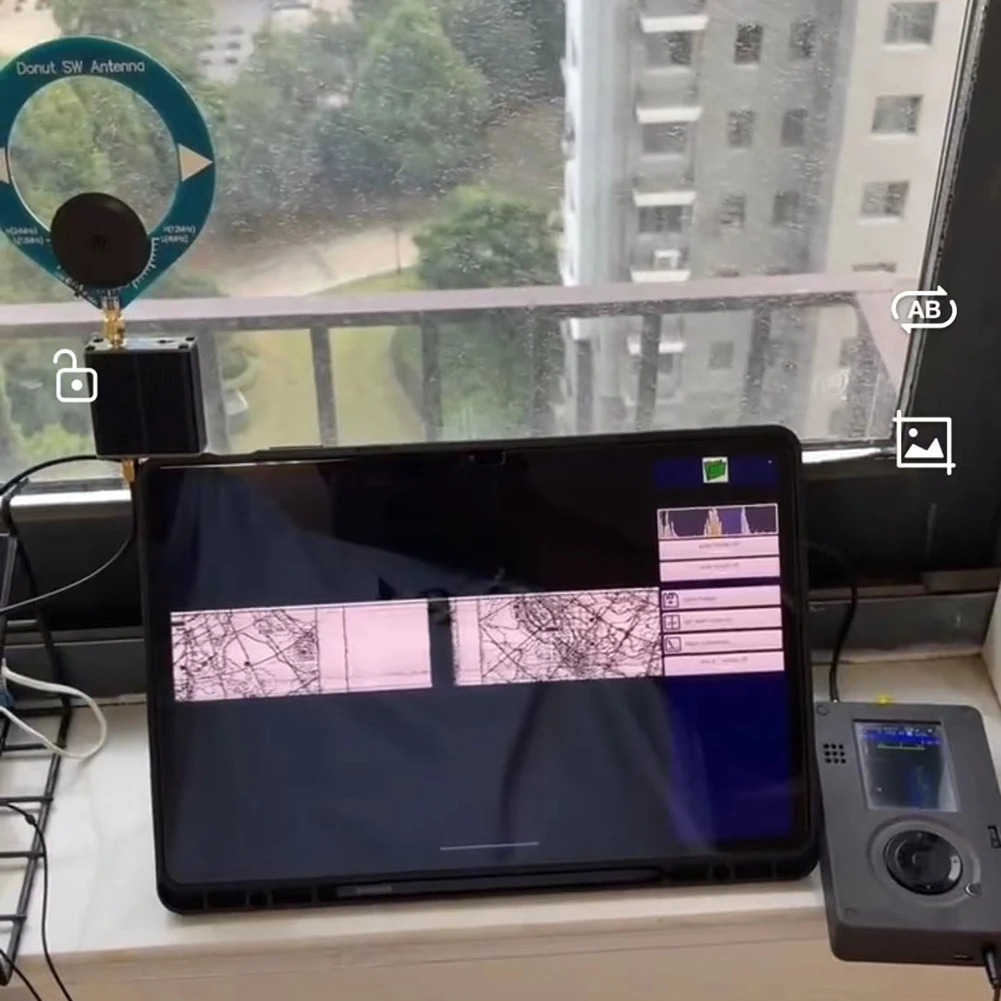 Усилитель с высоким импедансом маленькая петлевая антенна 1 Гц-300 МГц