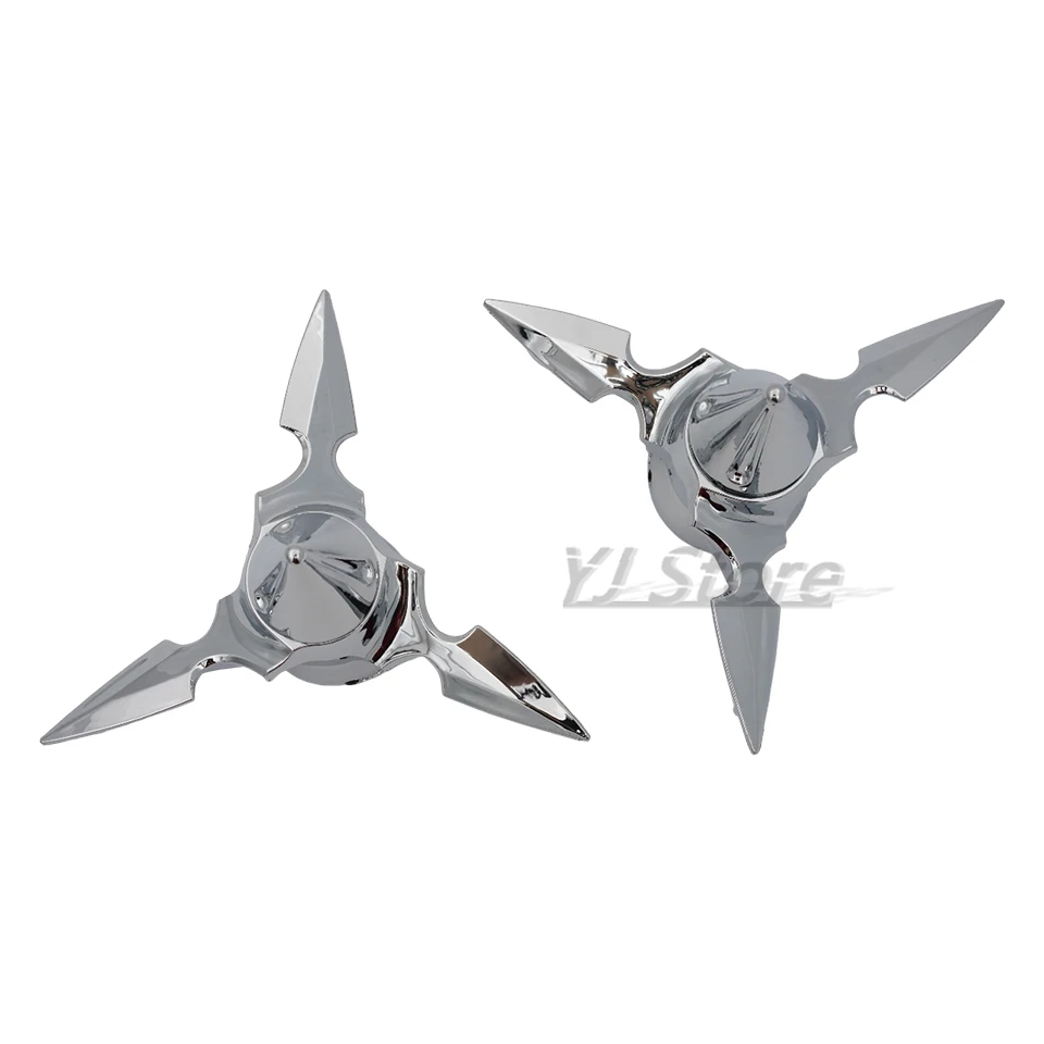 

Подходит для Harley Sportster Dyna Softail V-Rod, изготовленные на заказ мотоциклетные колпачки с черепом Spun Blade, колпачки для осей, крышки гаек передней оси