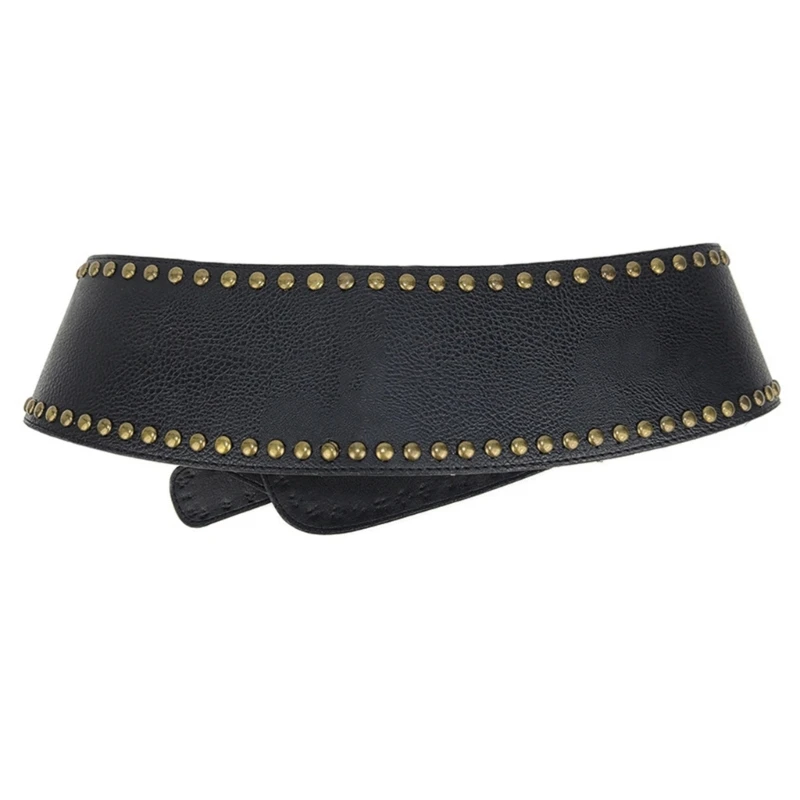 Женский декоративный пояс Субкультура PU Корсетный Western Rive Пояс с шипами