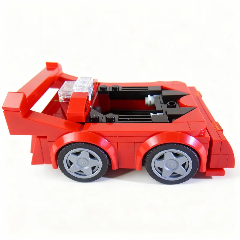 171 шт. MOC Little Red 'Rari City Champions' Модель строительных блоков, идея для сборки своими руками, 3D-кирпичики, креативный подарок на день рождения, художественная сборка. (art.: 3920dcd94da1e) - 3920dcd94da1e