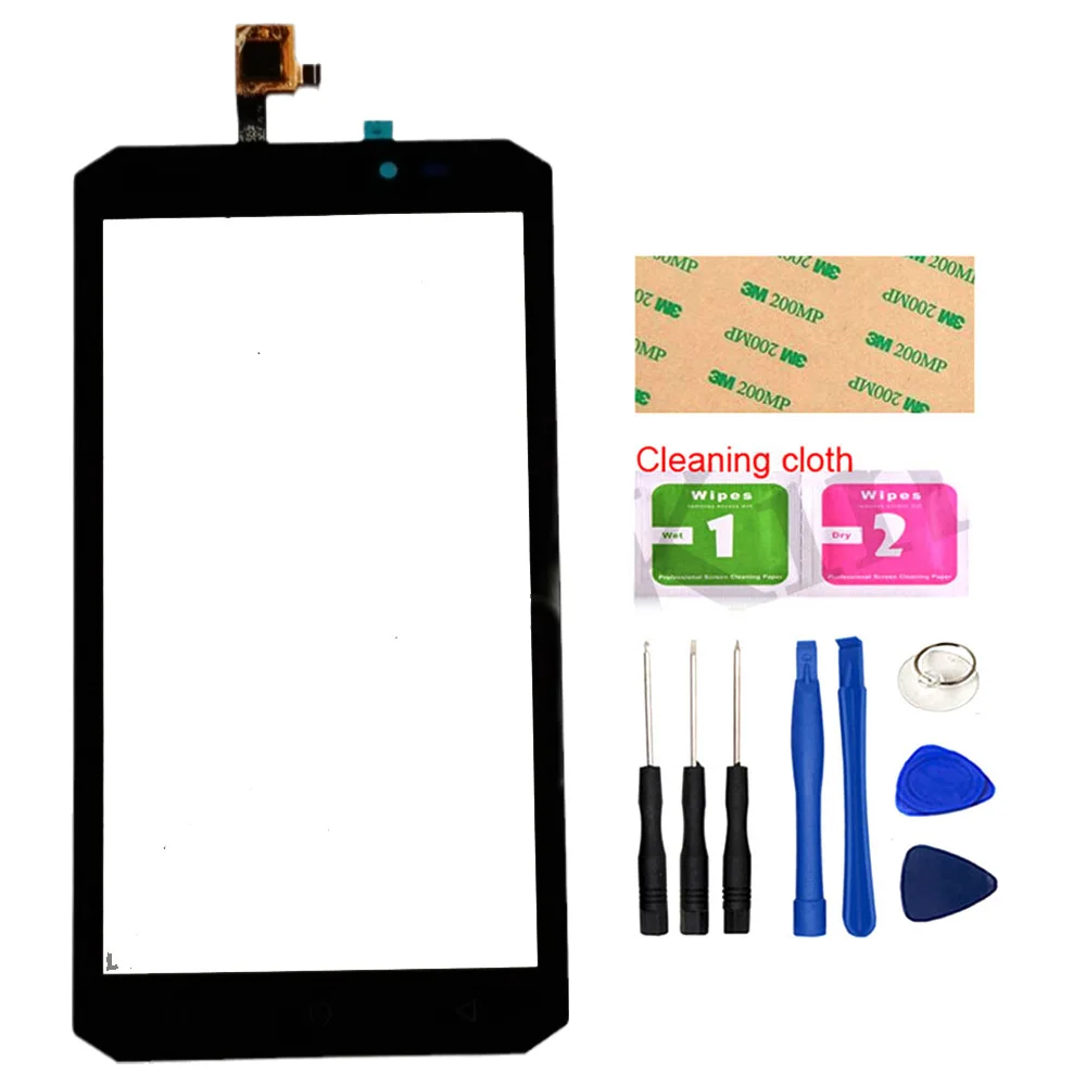 

Мобильный сенсорный экран для Sigma X-Treme PQ39, сенсорный экран, дигитайзер, панель, сенсор объектива, замена с инструментами, 3M клей