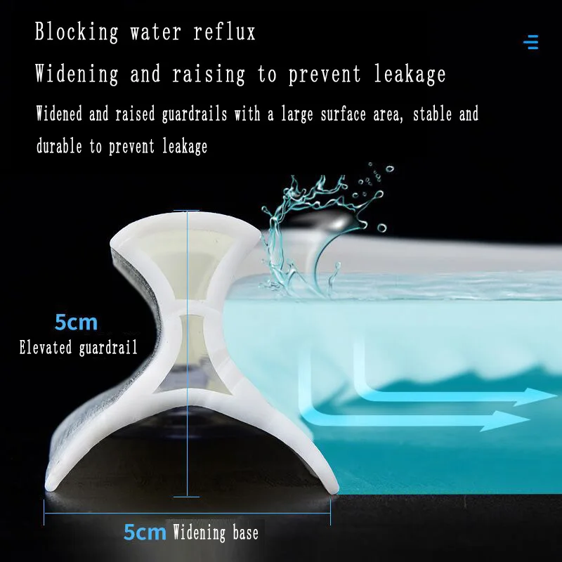 Силиконовая резиновая водонепроницаемая полоса подвижная разделительная