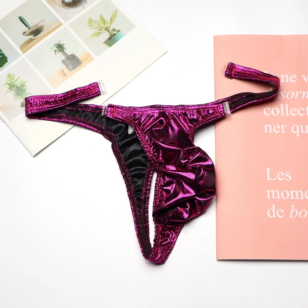 Короткие трусики-стринги трусы мужские стринги сексуальные и яркие цветные из