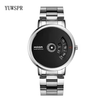 unique dial mens quartz watches 8 5mm fashion casual stainless steel strap unisex clock for school student male female clock 938