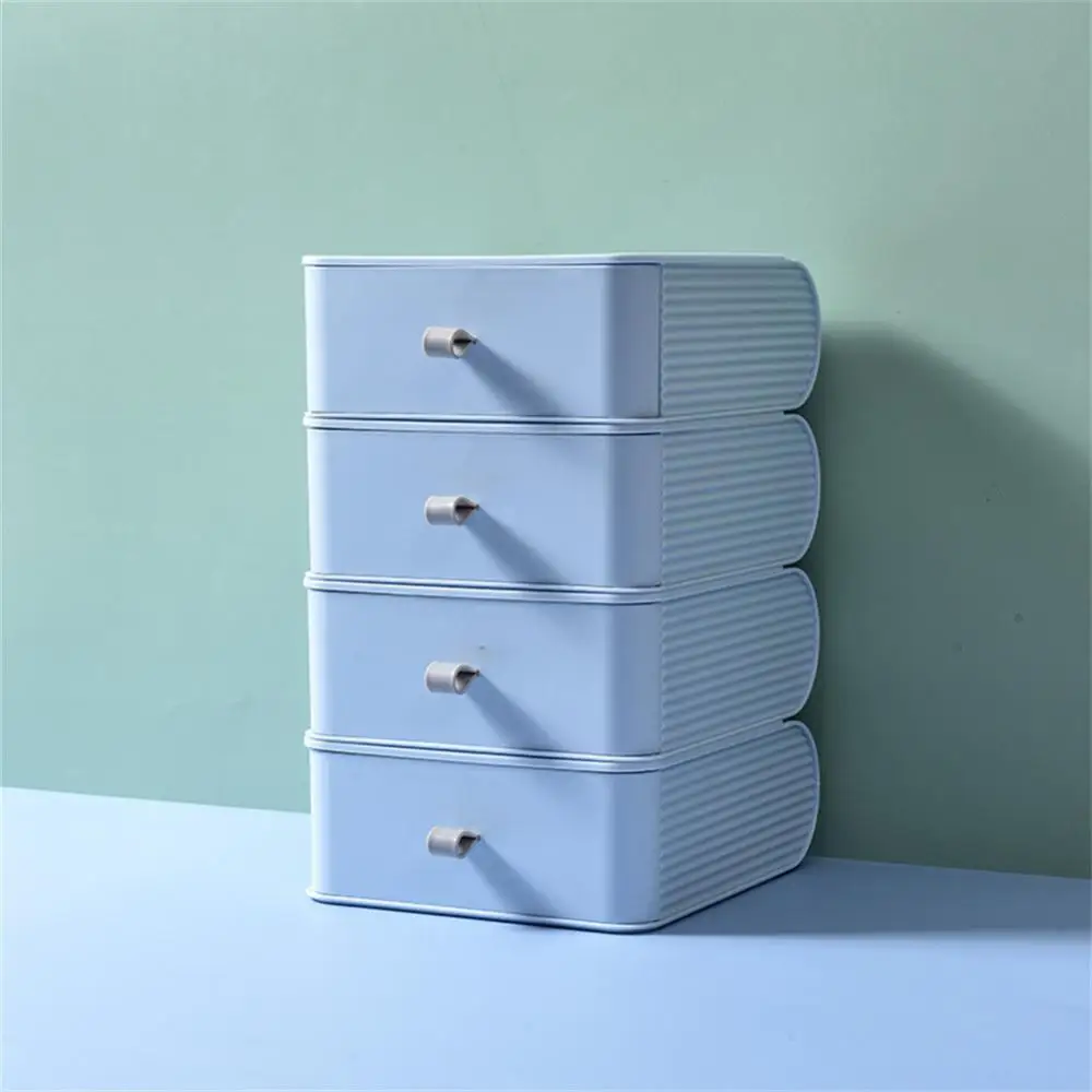 

Stackable Desktop Storage Box Container Desktop Organizer Makeup Holder Multi-layer Sundries Storage Case Desktop Organizer